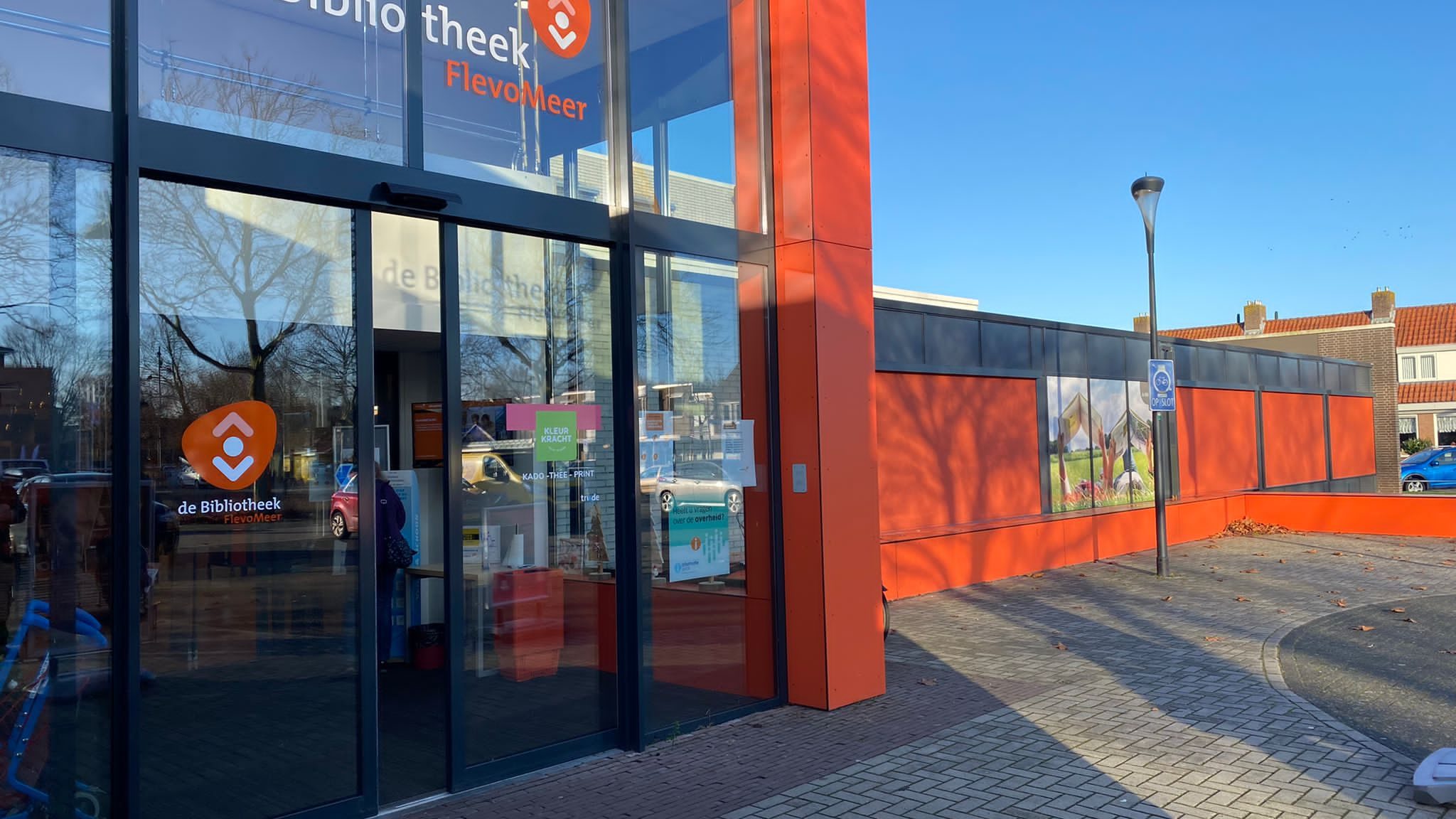 Design screens Bilbliotheek Emmeloord Folkers Emmeloord